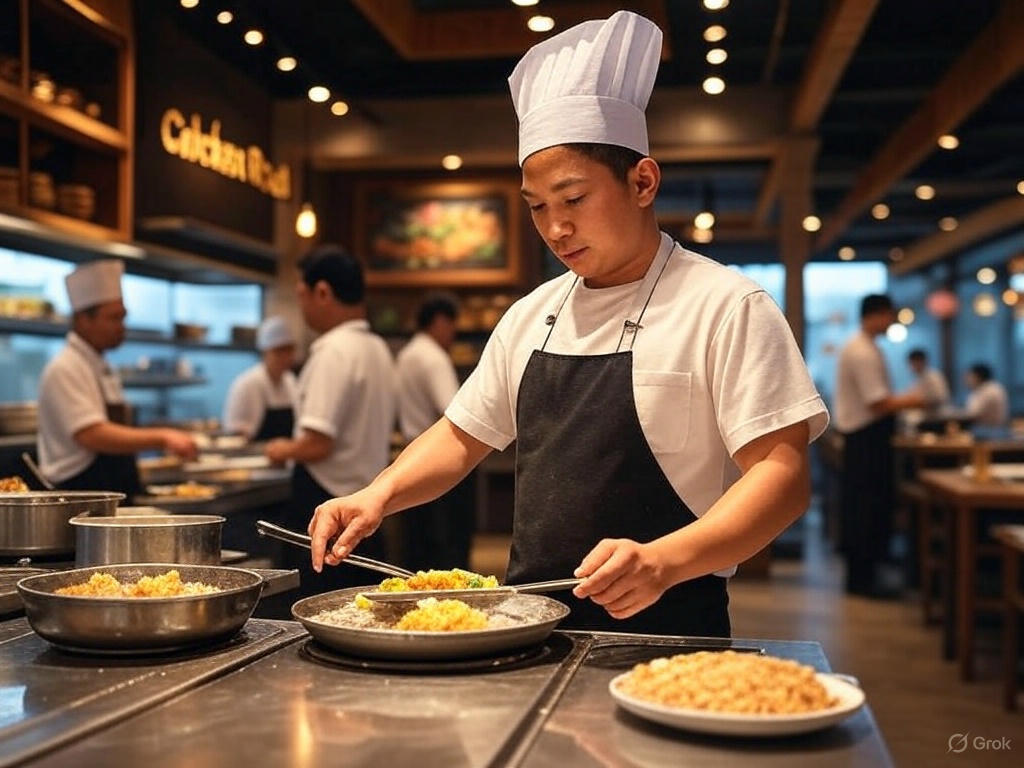 Chef au travail